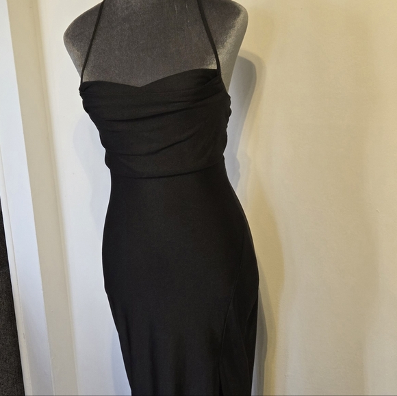 Black Windsor Maxi Dress - Picture 6 of 8